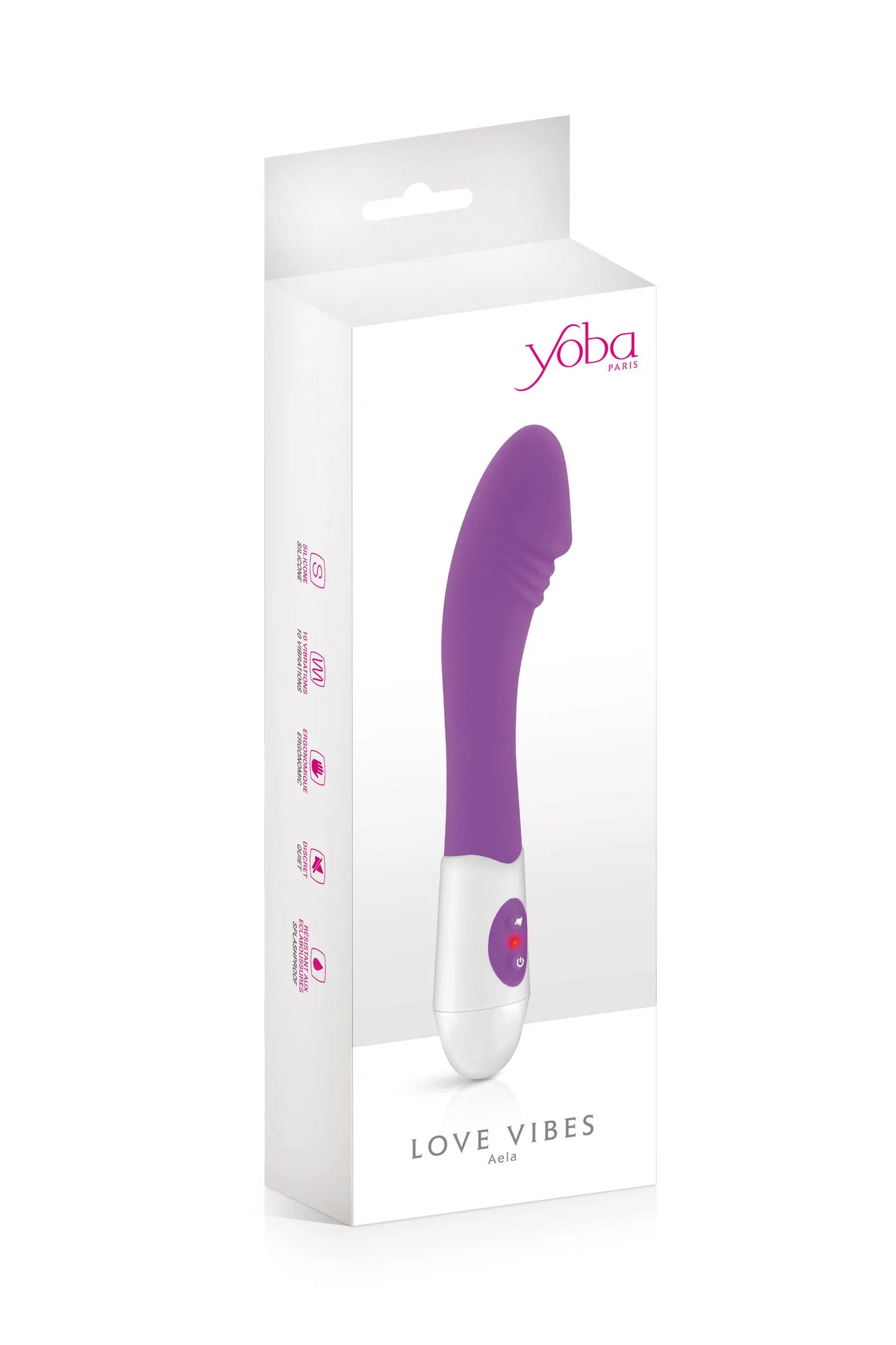 Vibromasseur Point G Aela Violet - Yoba