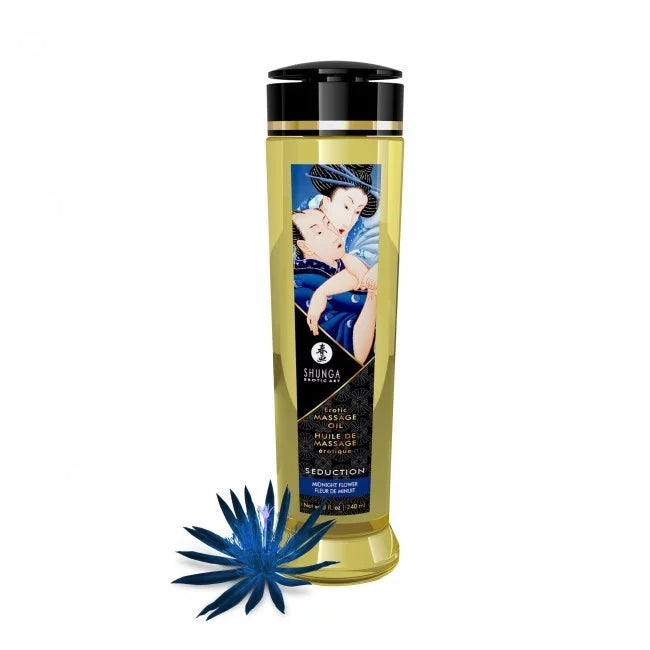 Huile de Massage Fleur de Minuit – Shunga