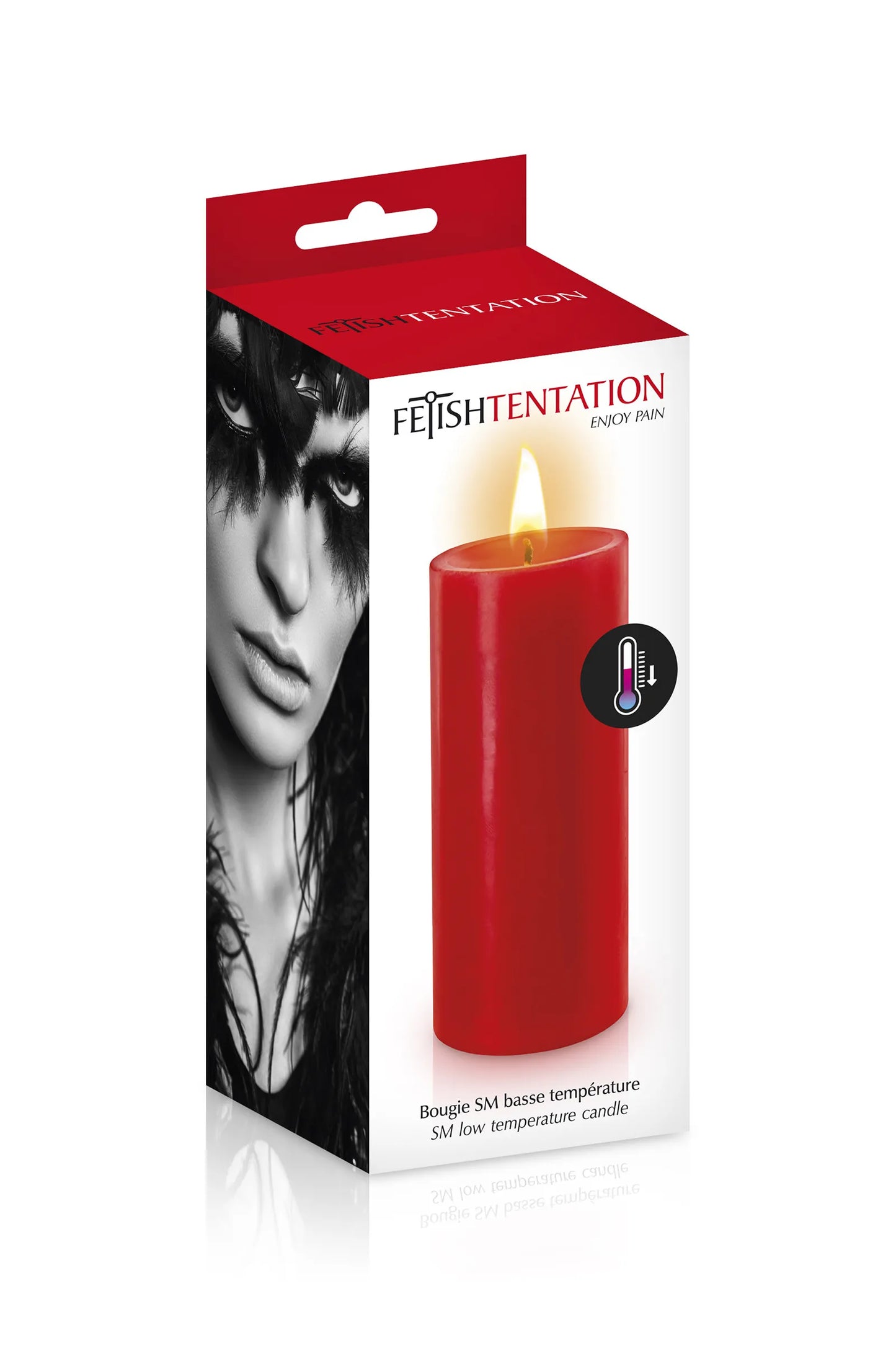 Bougie Basse Température Rouge - Fetish Tentation