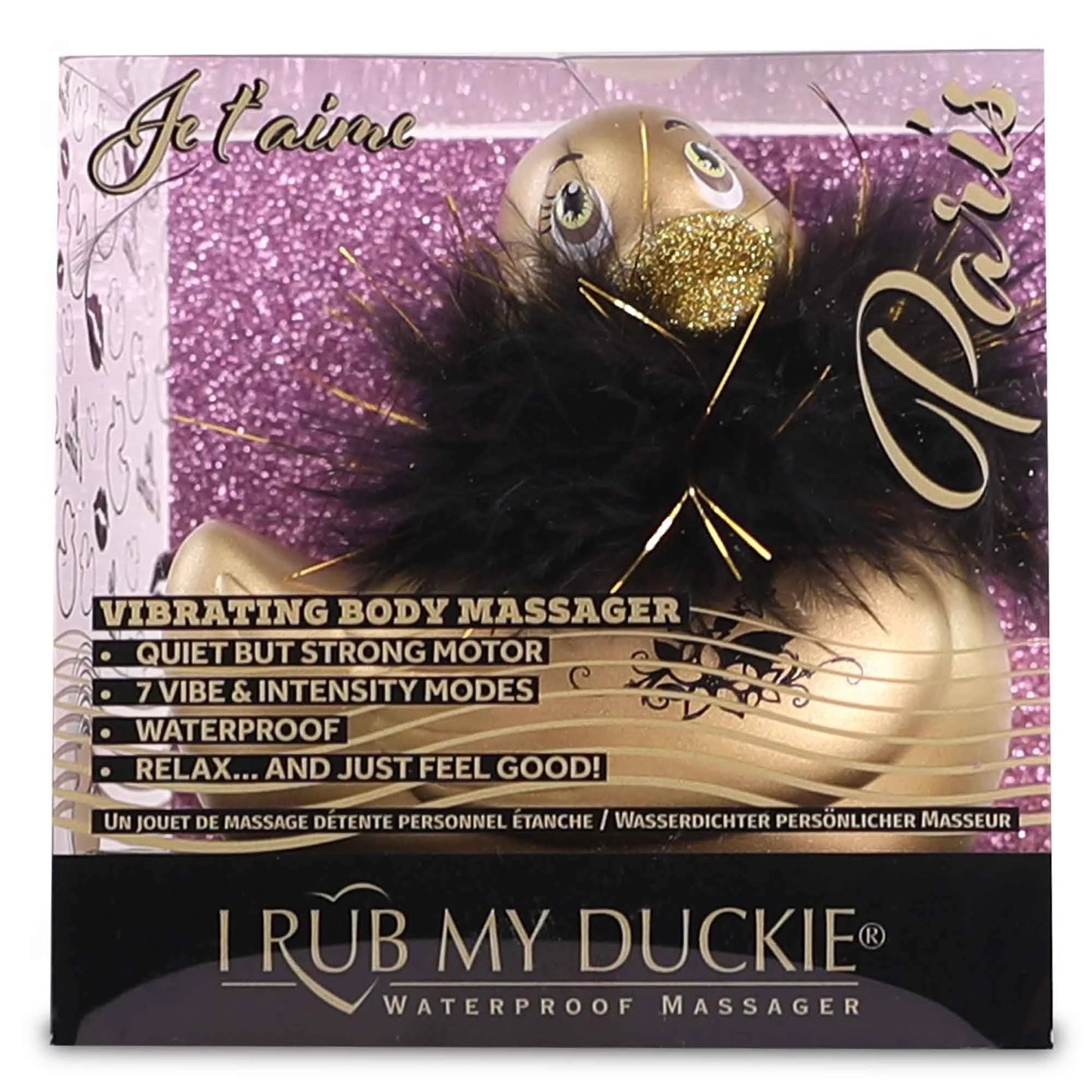 Vibromasseur I Rub My Duckie Paris Gold - Big Tease Toys
