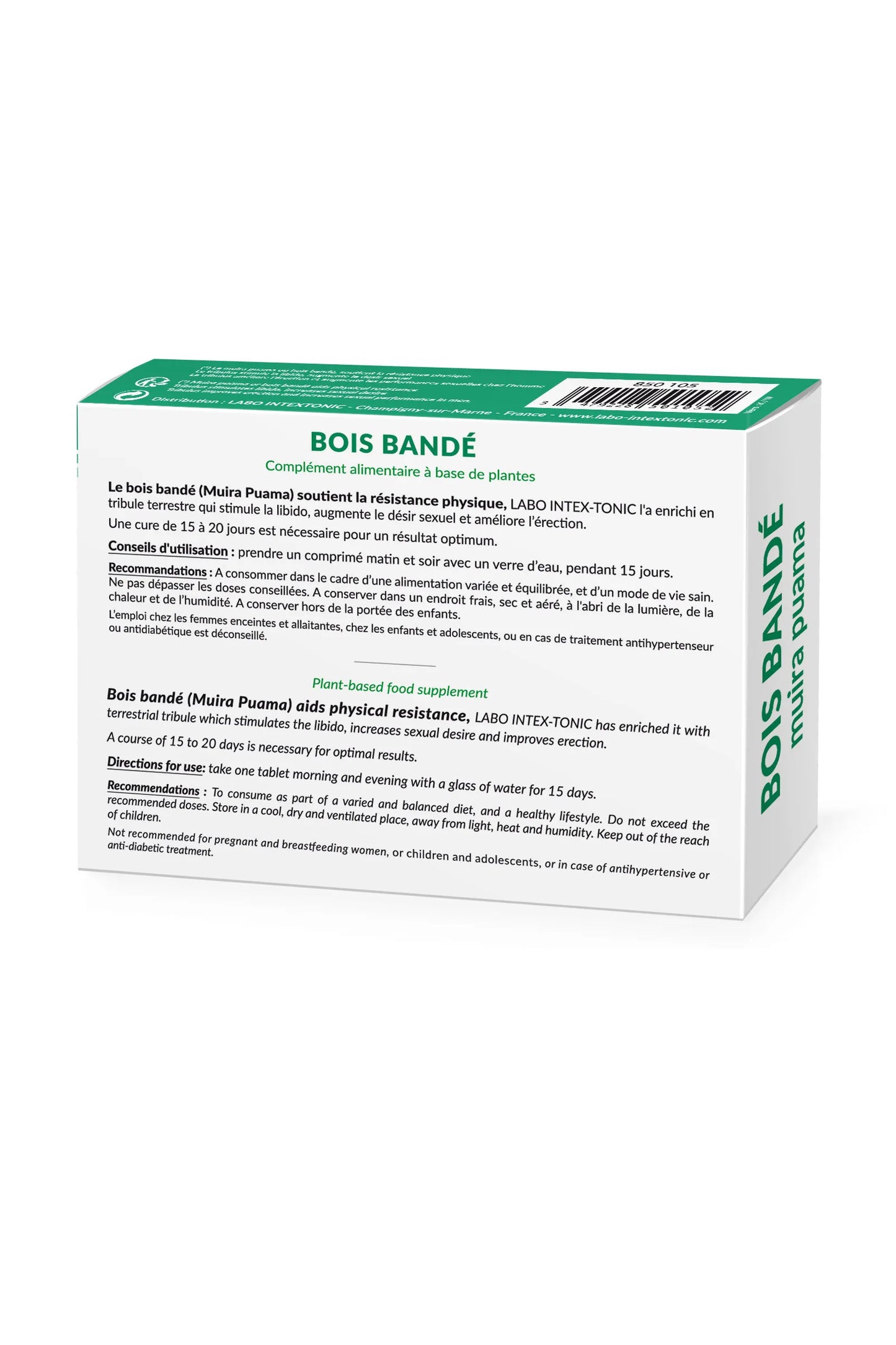 Bois Bandé 30 comprimés- Labo Intex-tonic