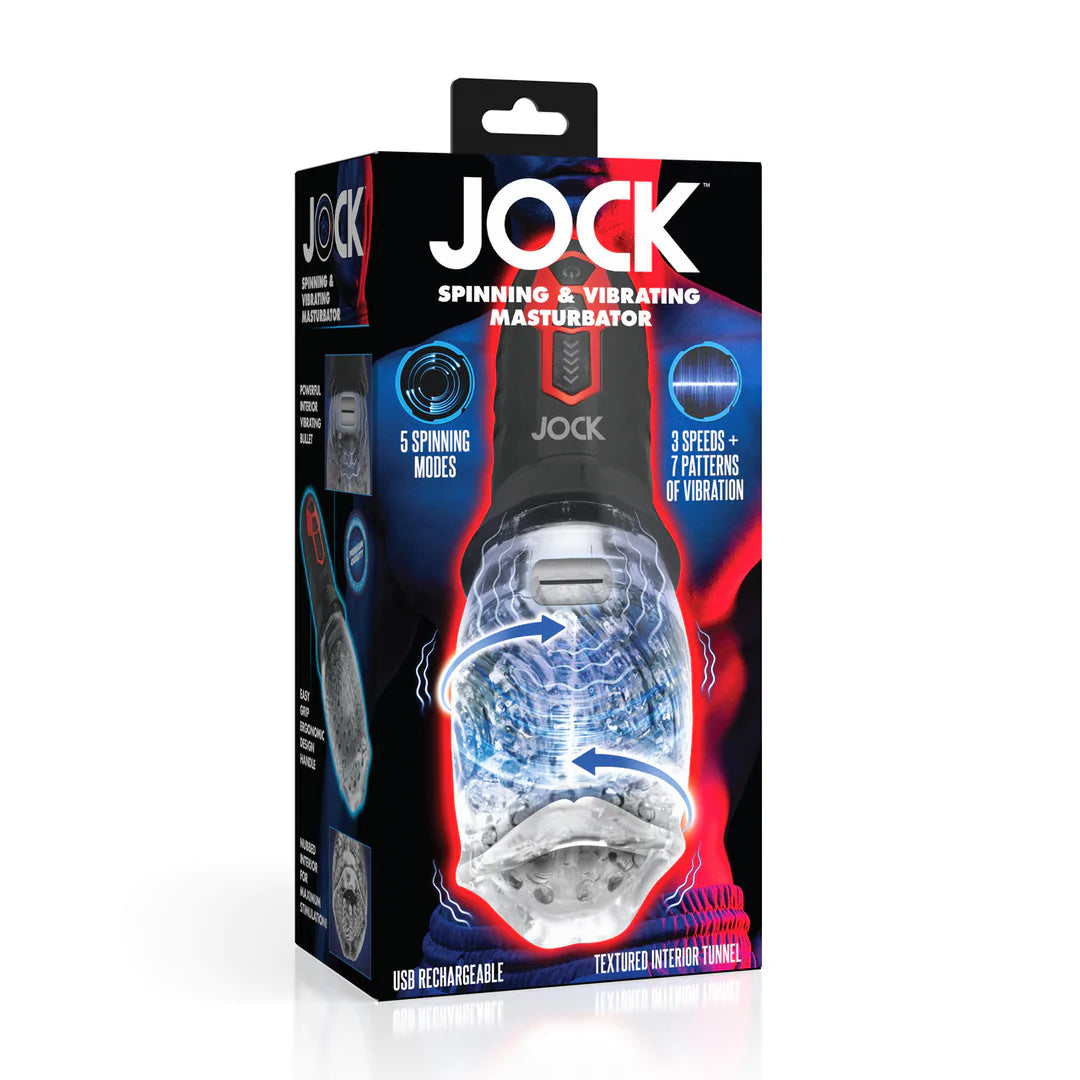 Masturbateur Automatique Rotation et Vibration - JOCK!