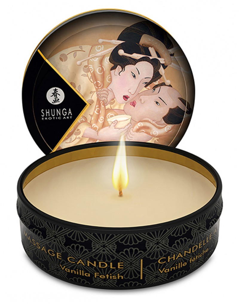 Mini Vanilla Fetish Massage Candle - Shunga