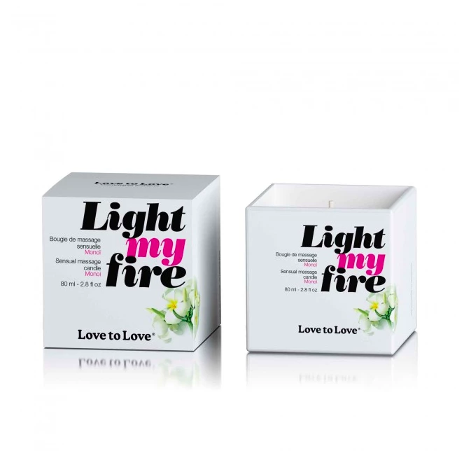 Bougie de Massage Light My Fire Monoi - Love To Love