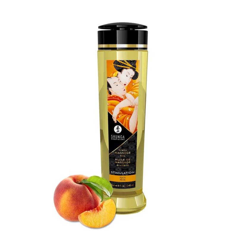 Huile de Massage Pêche - Shunga