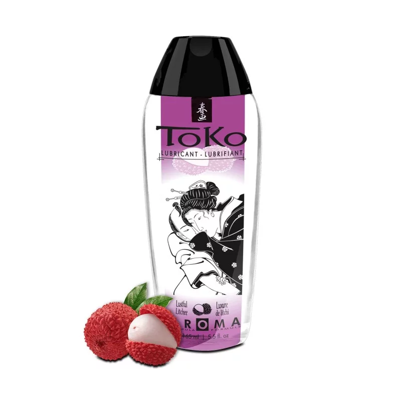 Toko Lustful Litchee Water-Based Edible Lubricant - Shunga