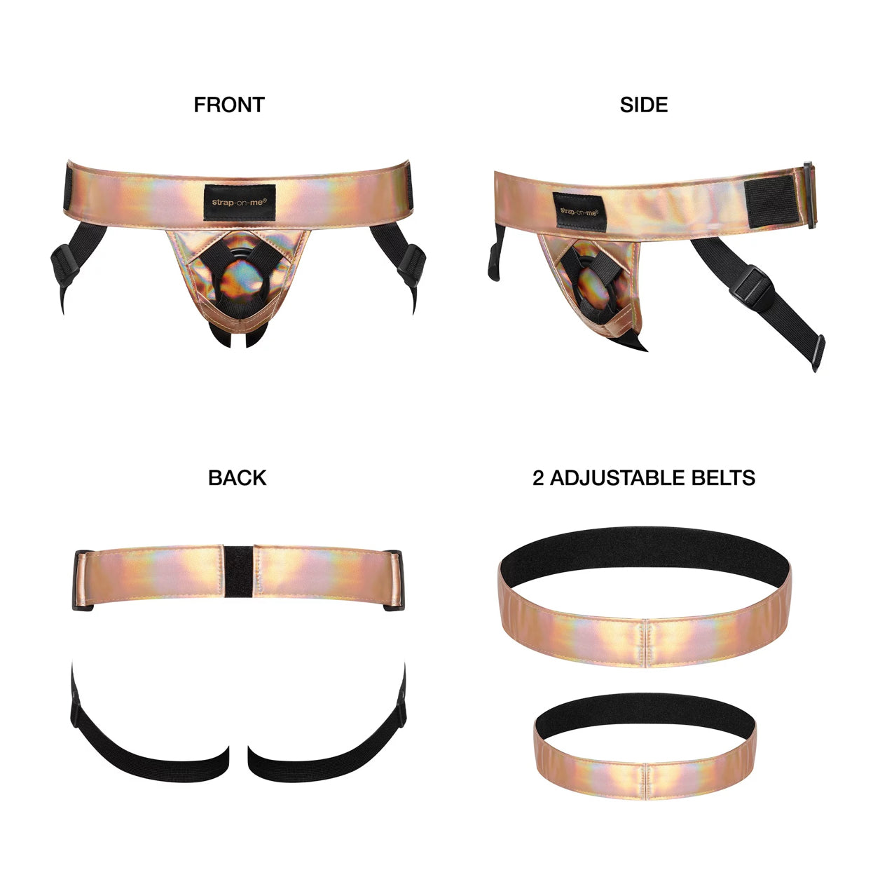 Strap-On Harness Curious Extendable from XS to XXL - Strap-On-Me