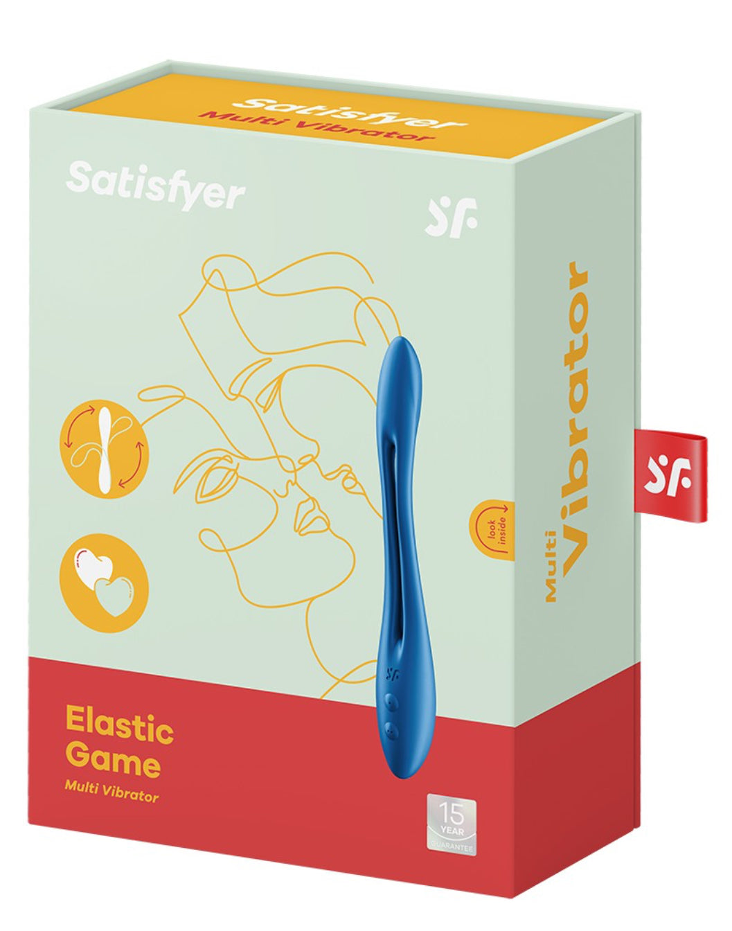 Vibromasseur Multi Fonctions Unisexe Elastic Game - Satisfyer