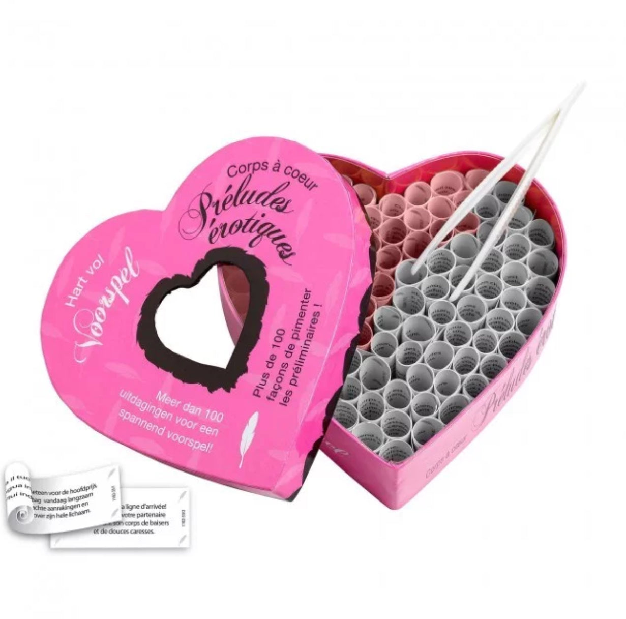 Jeu Corps à Coeur Préludes Érotiques FR/NL - Tease & Please