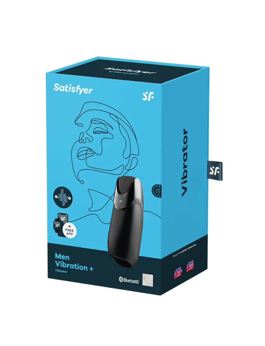 Masturbateur avec Vibration et Application Men Vibration+ Satisfyer