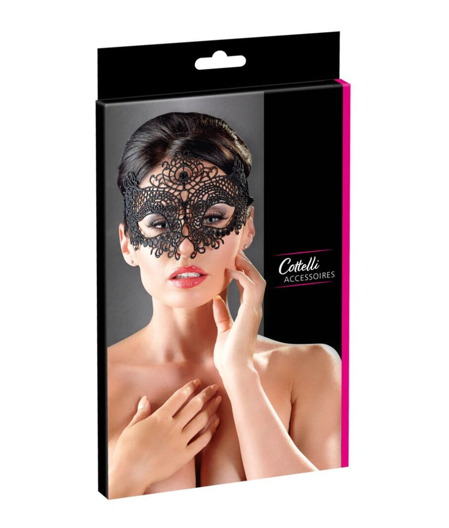 Masque en Dentelle Noir - Cottelli Acessoires