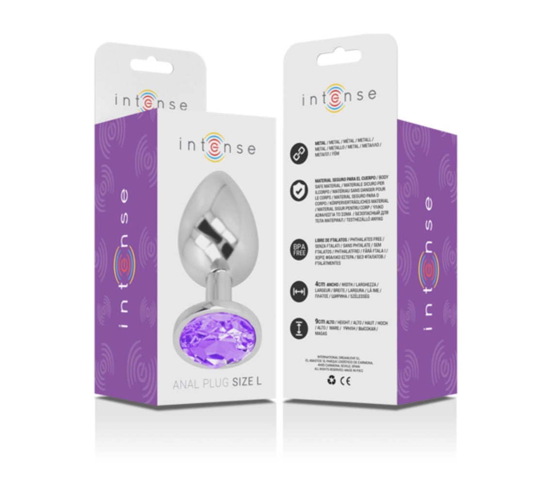 Plug anal L Violet - Intense