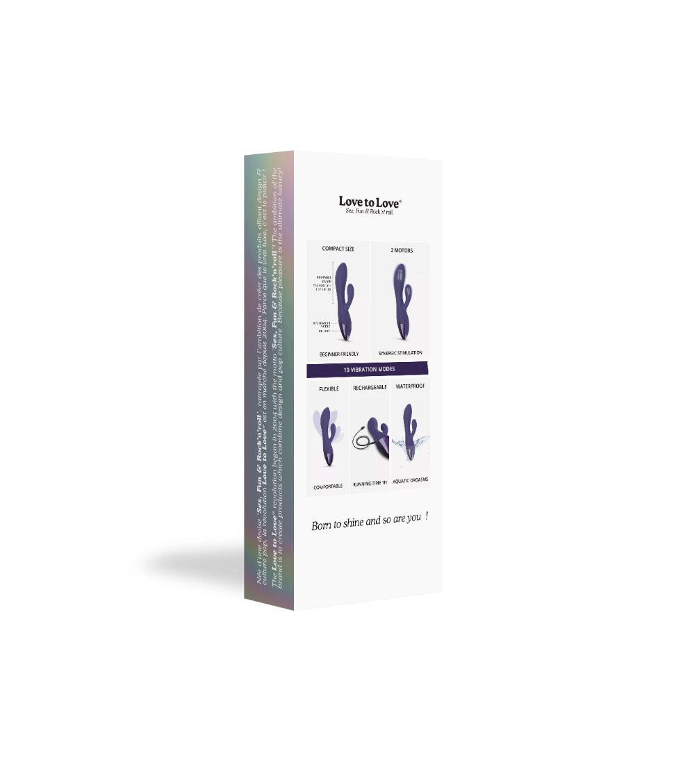 Rabbit Funky Bunny Midnight Indigo - Love to Love