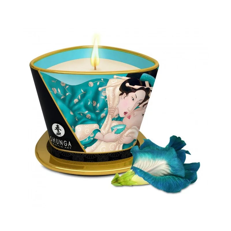 Island Flowers Massage Candle - Shunga