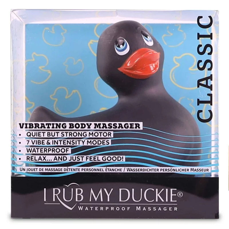 Vibromasseur I Rub My Duckie Classic Noir - Big Tease Toys