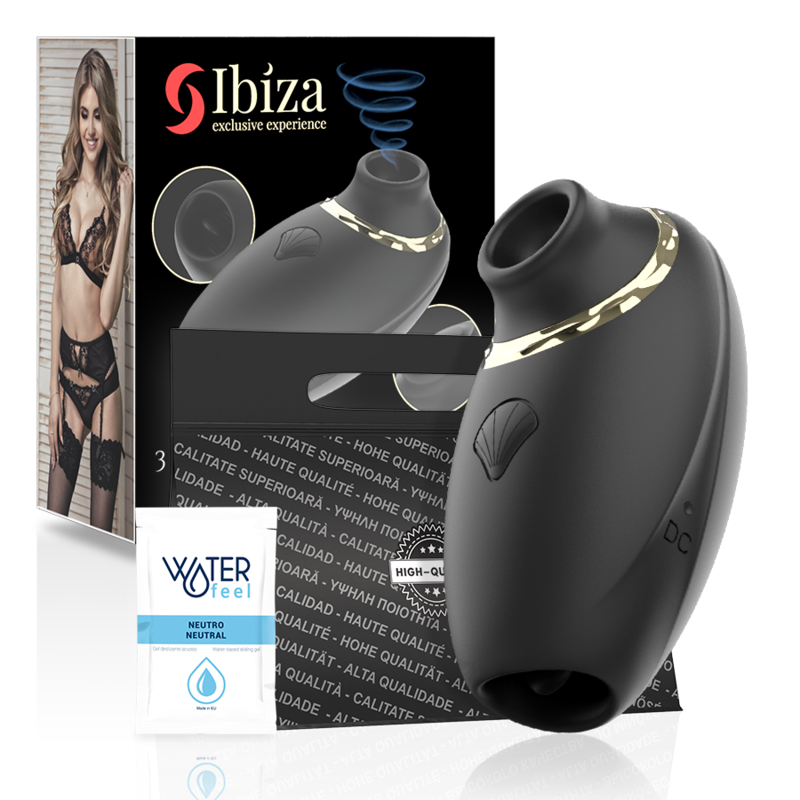 Sucking, Licking & Pulsing Vibe 3 in 1 Clitoral Stimulator - Ibiza