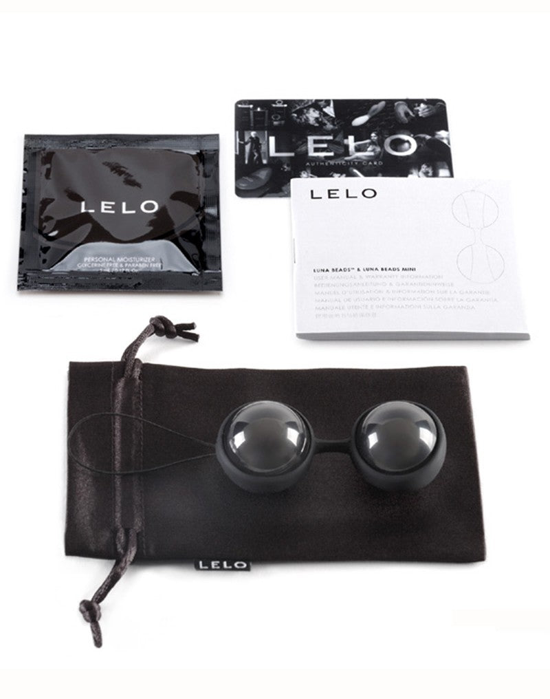 Heisha Balls Luna Beads Black - Lelo