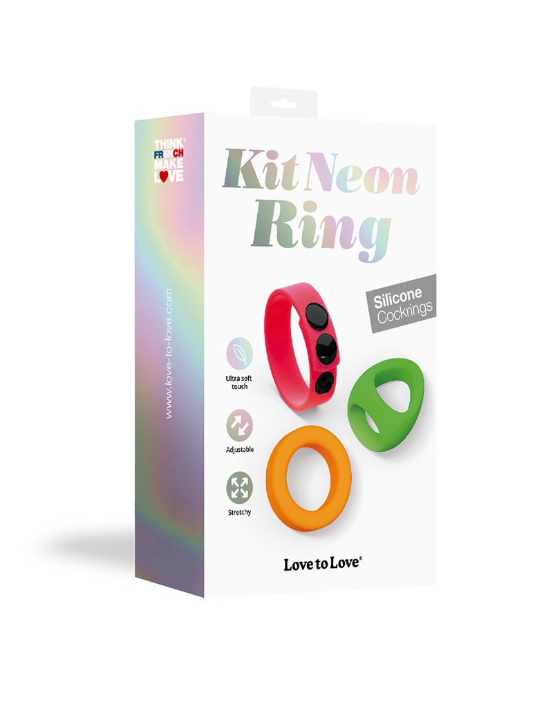 Cockring Kit Neon Ring - Love To Love