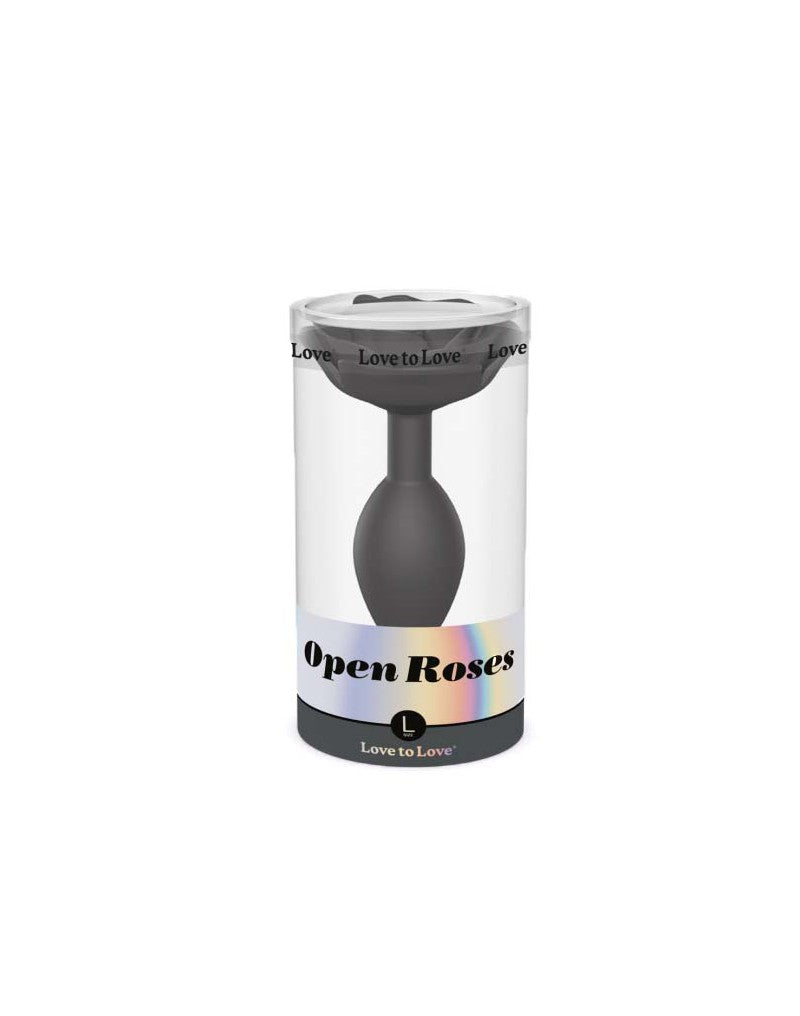 Plug Open Rose L Black Onyx - Love To Love