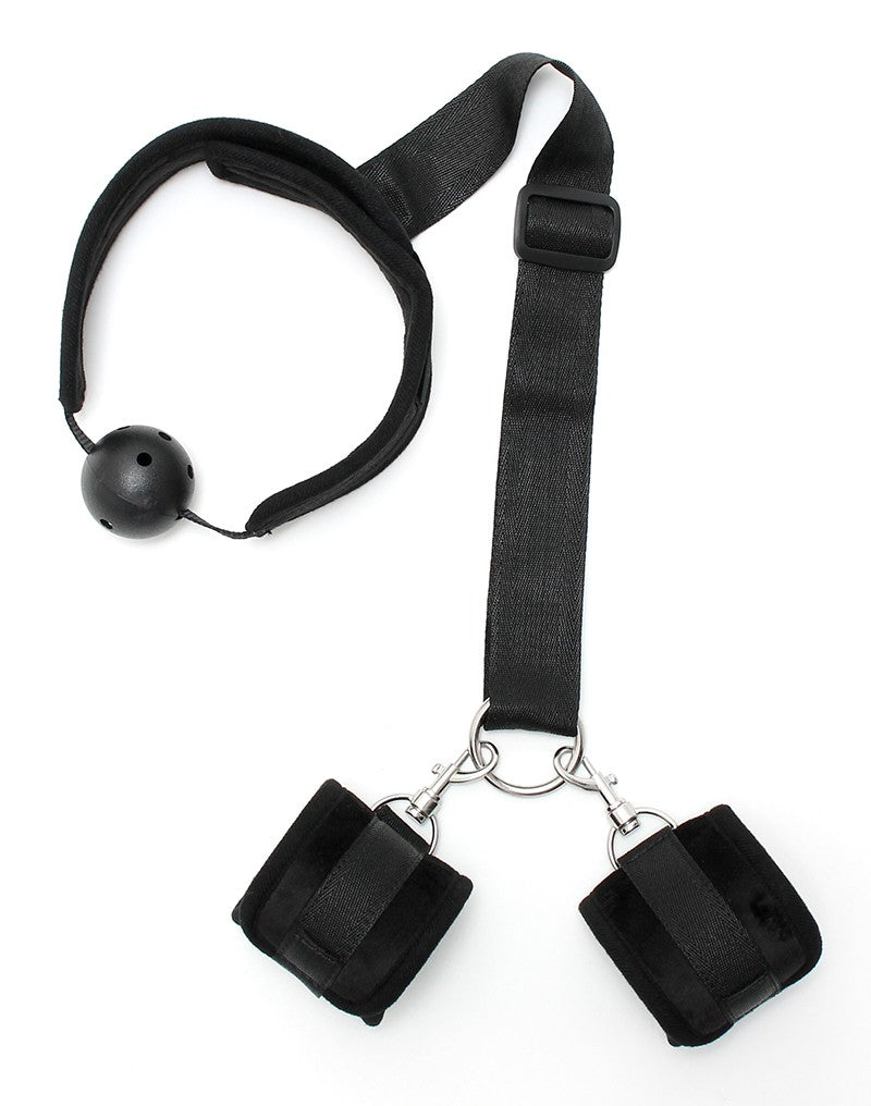 Mouthgag and Handcuffs - Rimba Bondage Play