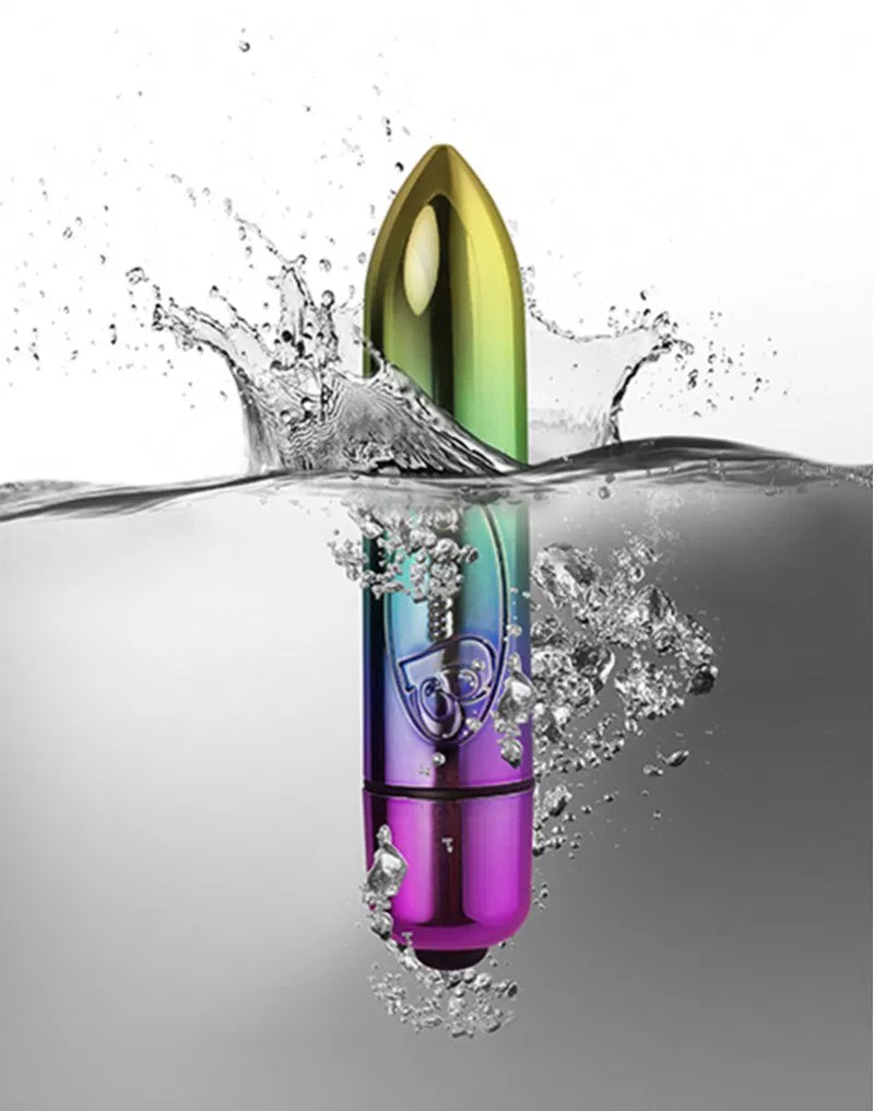 Vibromasseur Mini Bullet RO-80mm Rainbow - Rocks-off