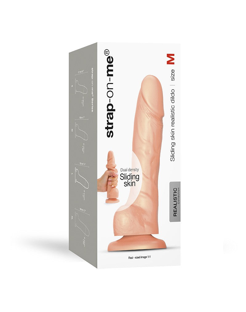 Dildo Sliding Skin Realistic M - Strap-On-Me