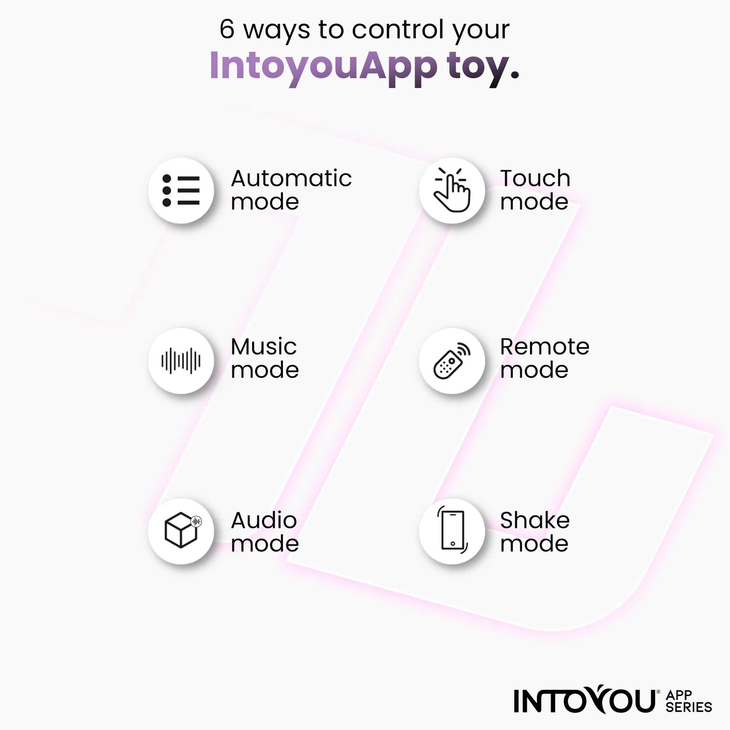 Œuf Vibrant avec Application Bleu / Violet – Intoyou