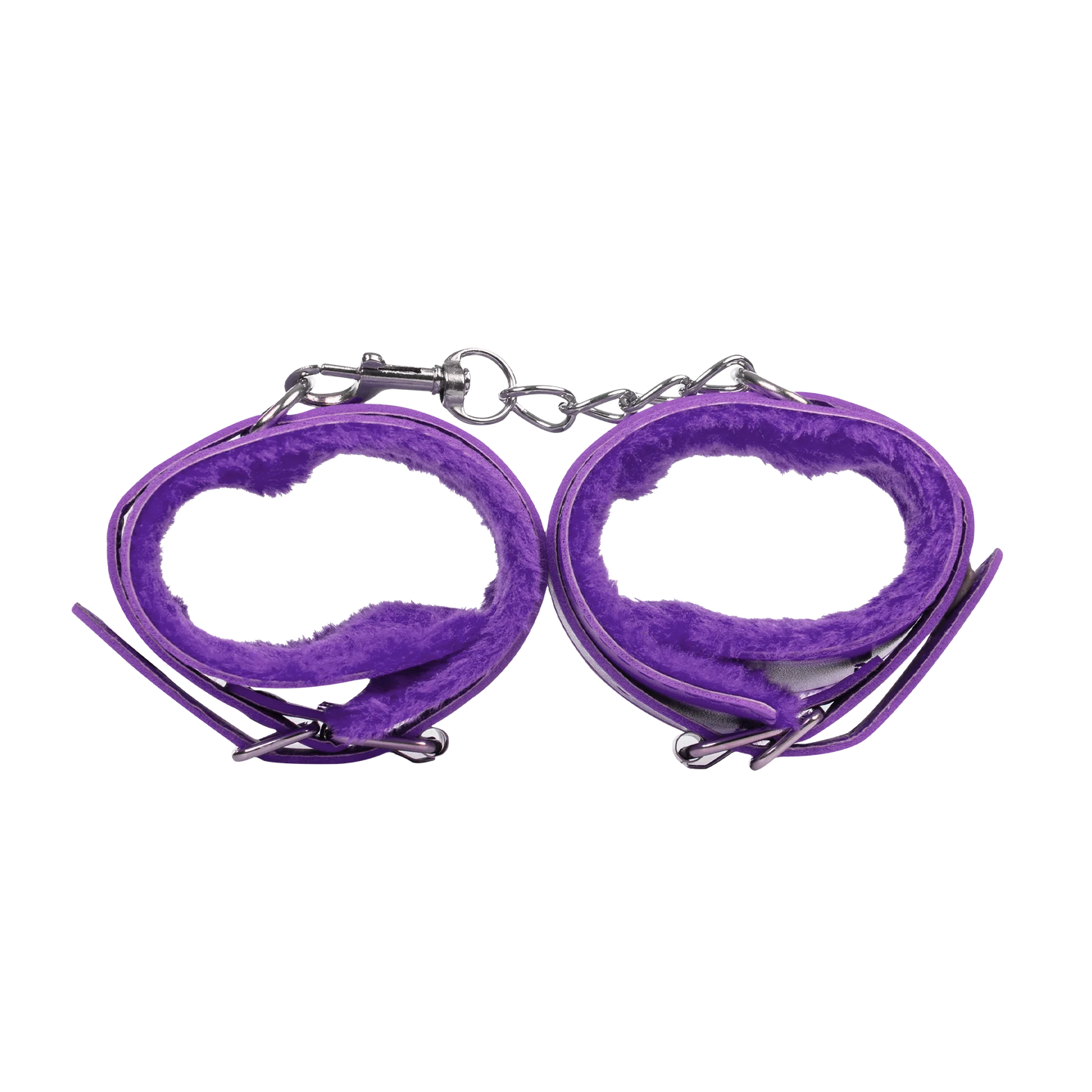 Menottes en Fourrure Violettes - TieMeUp