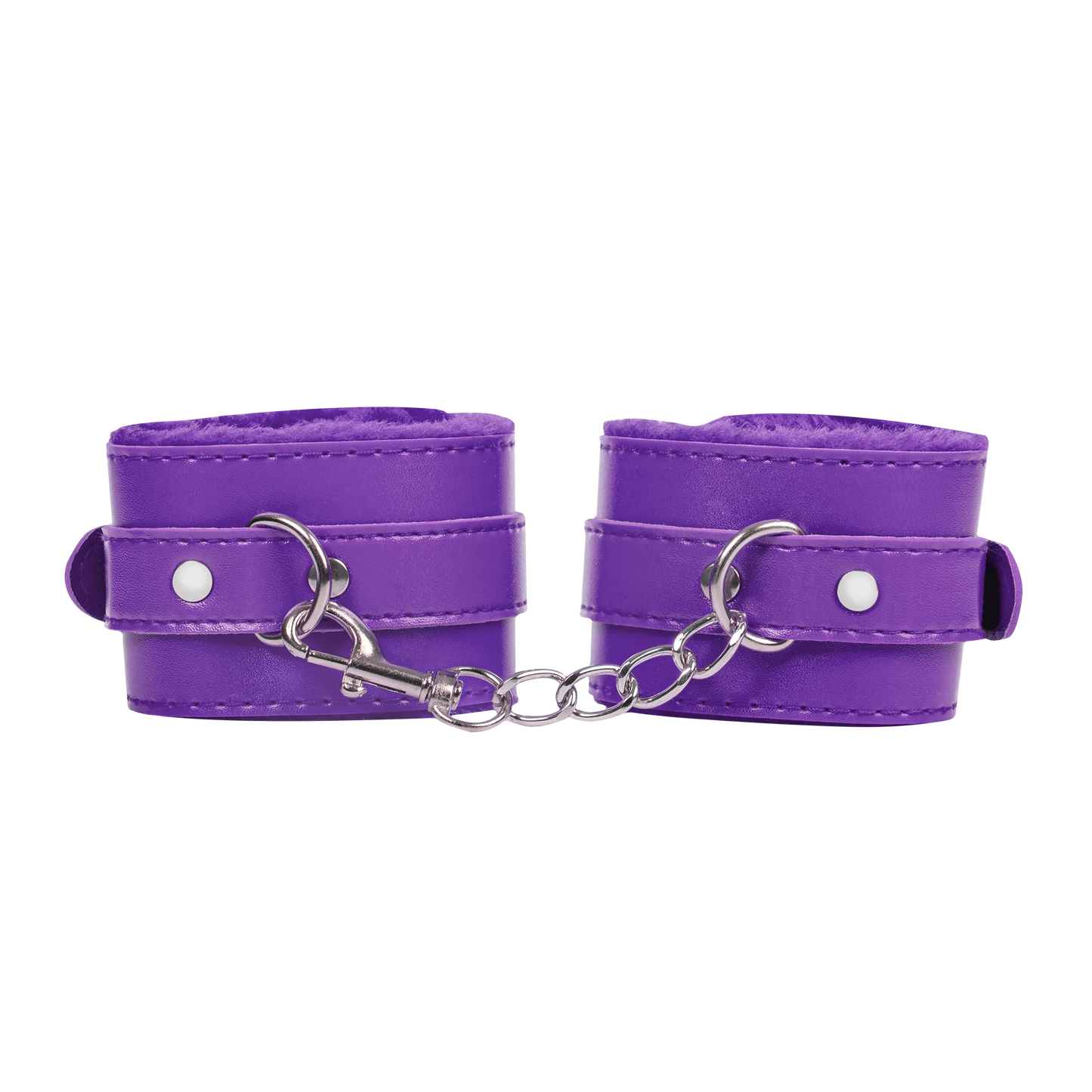 Menottes en Fourrure Violettes - TieMeUp