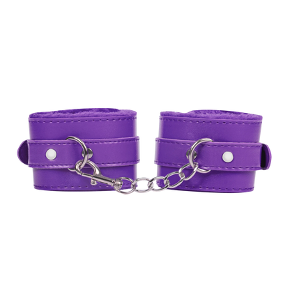 Menottes en Fourrure Violettes - TieMeUp