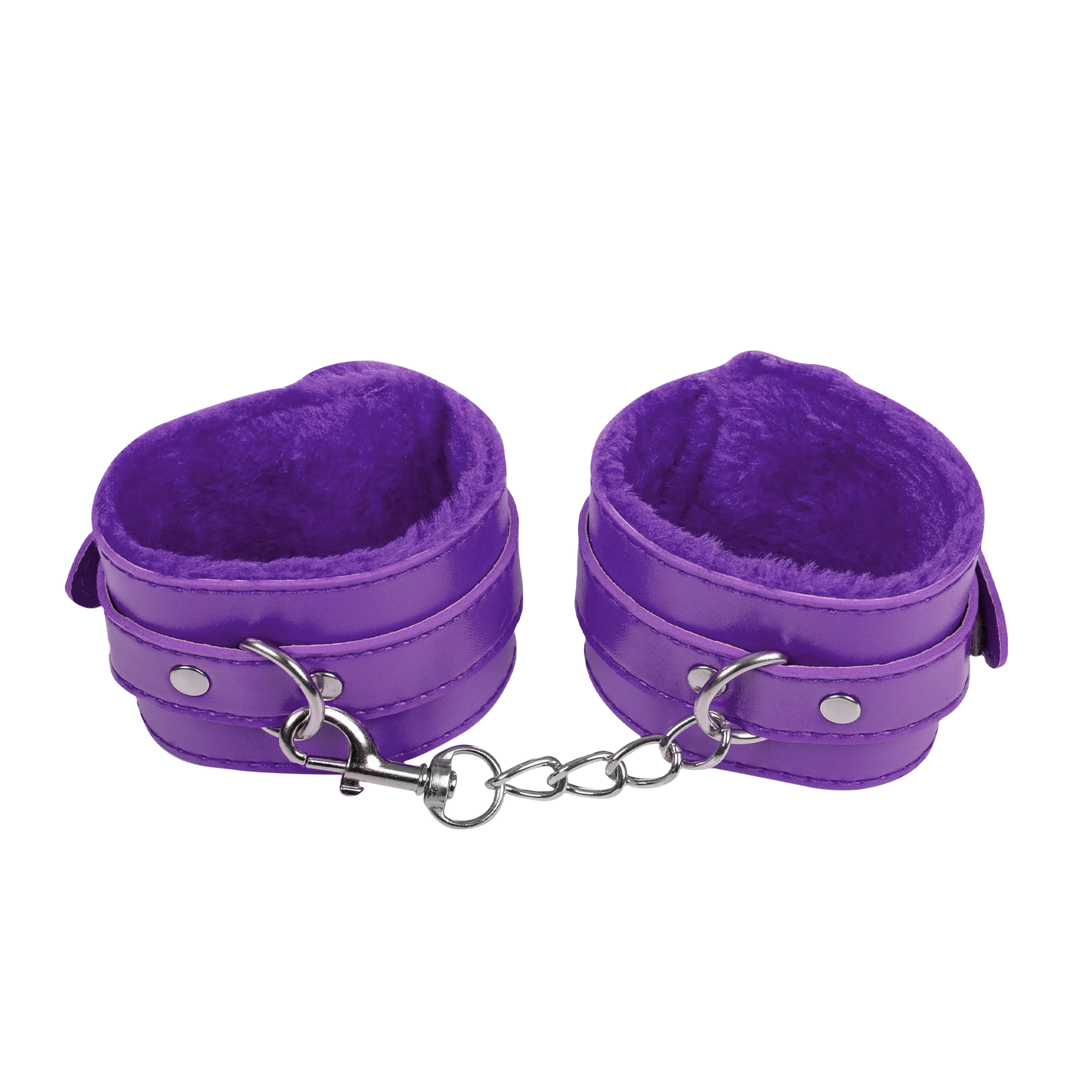 Menottes en Fourrure Violettes - TieMeUp