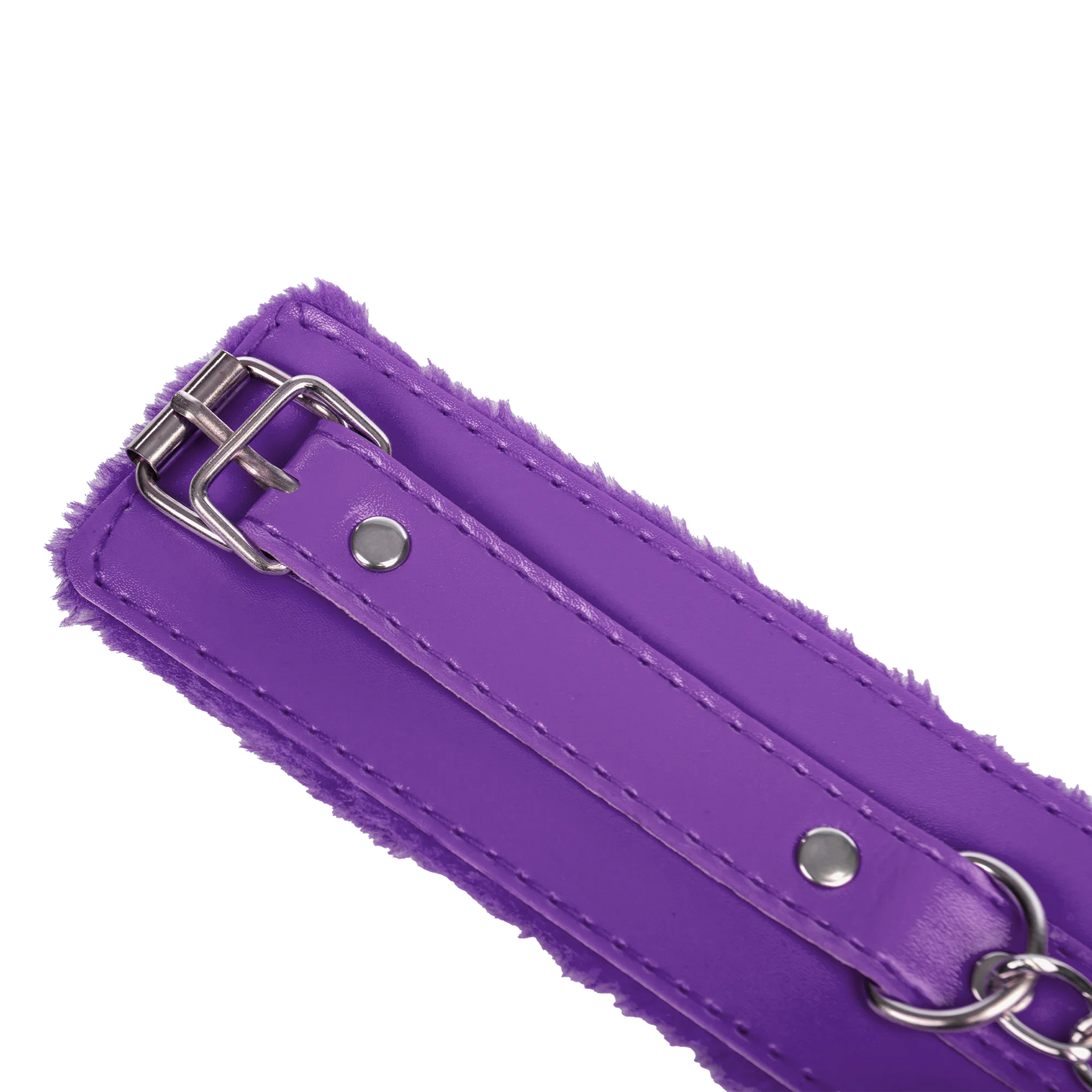 Menottes en Fourrure Violettes - TieMeUp