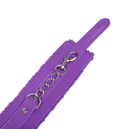 Menottes en Fourrure Violettes - TieMeUp