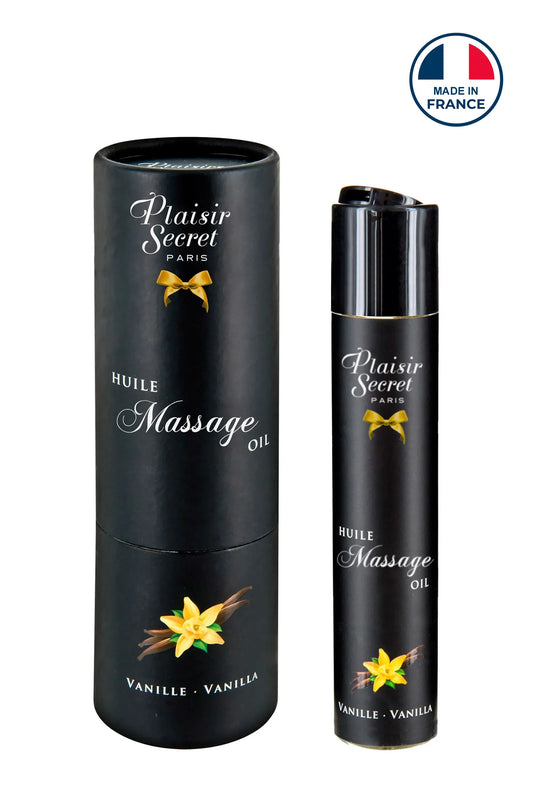 Huile de Massage Gourmande Vanille - Plaisir Secret