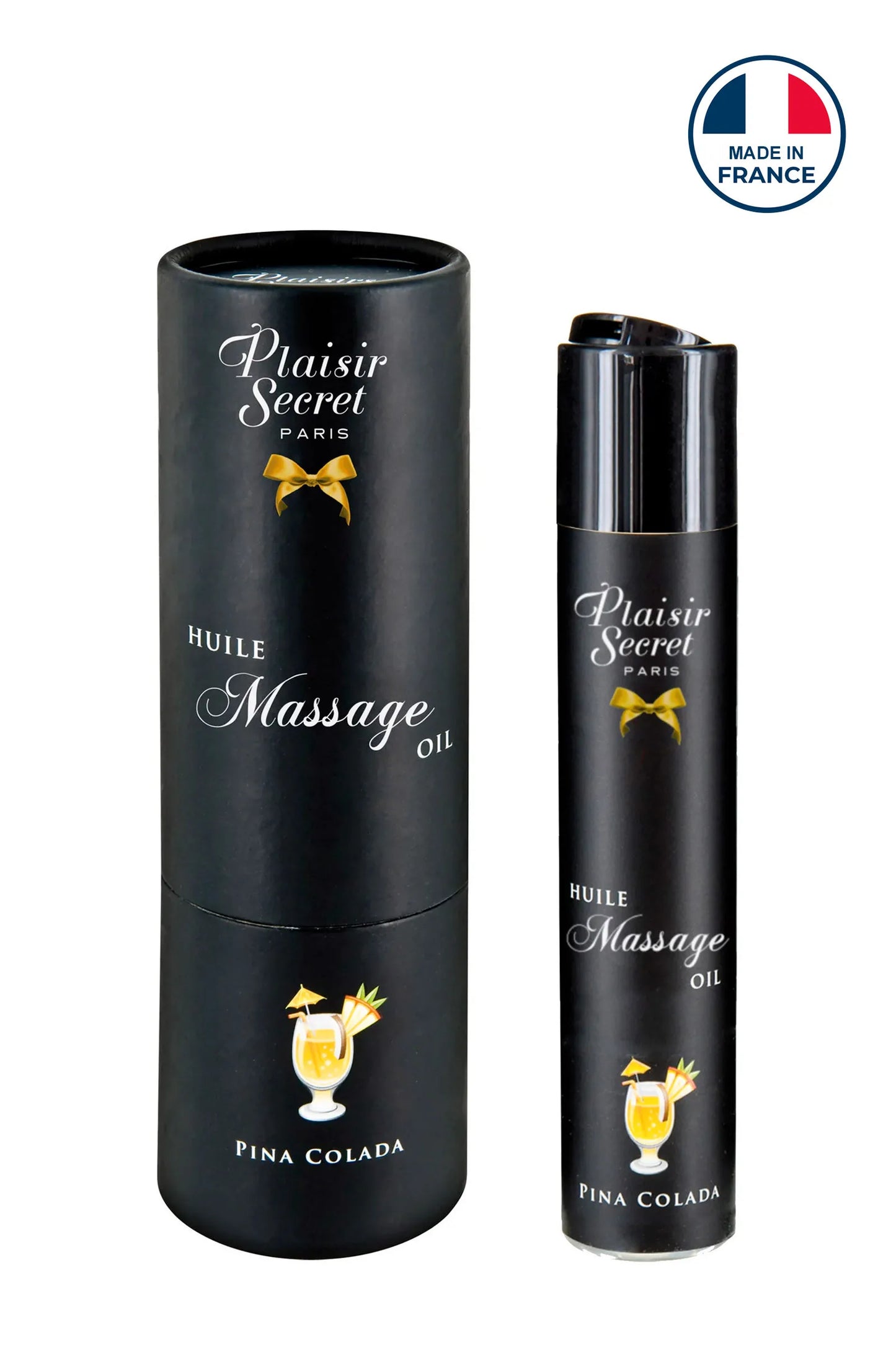 Huile de Massage Gourmande Pina Colada - Plaisir Secret