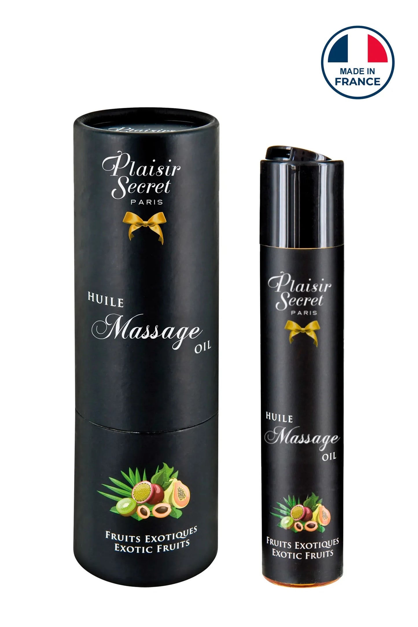 Huile de Massage Gourmande Fruits Exotiques - Plaisir Secret