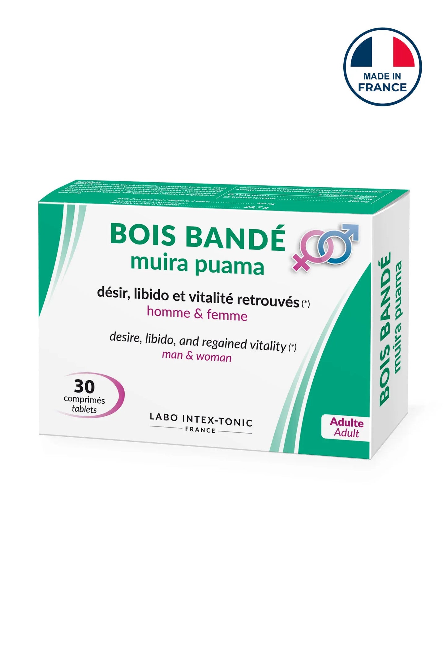 Bois Bandé 30 comprimés- Labo Intex-tonic