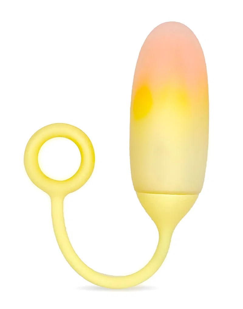 Œuf Vibrant avec Application Jaune / Orange – Intoyou