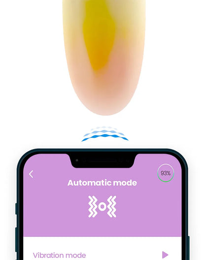 Œuf Vibrant avec Application Jaune / Orange – Intoyou
