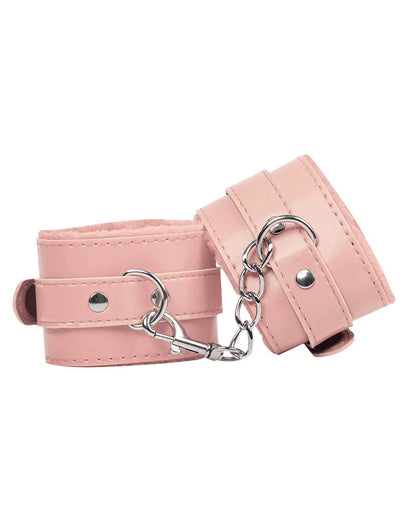 Menottes en Fourrure Roses - TieMeUp