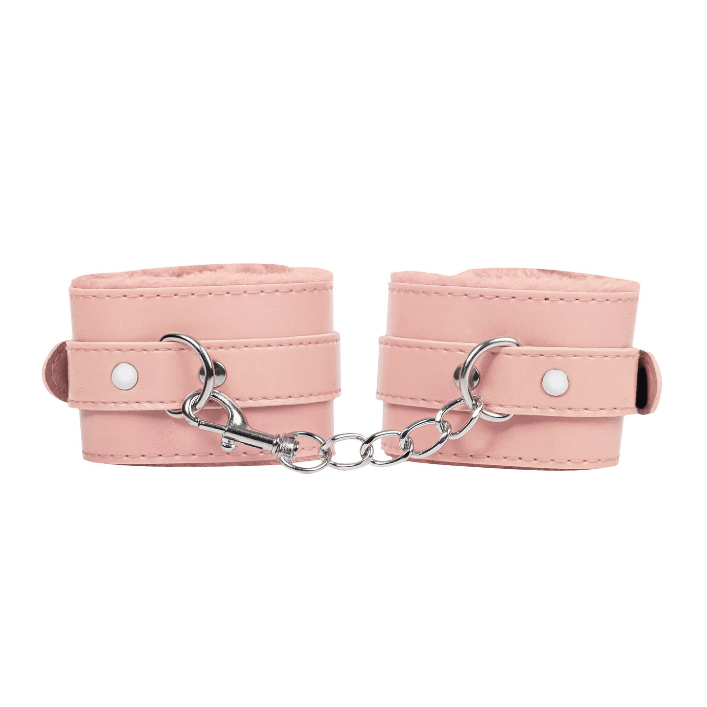 Menottes en Fourrure Roses - TieMeUp