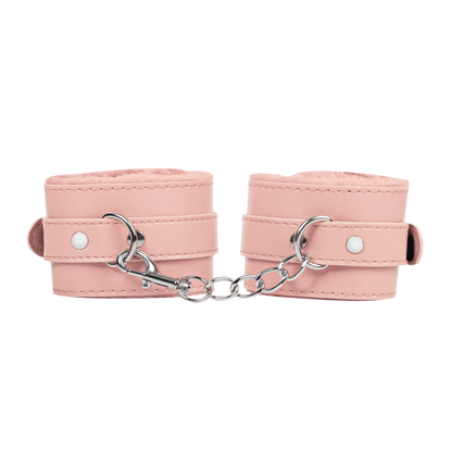 Menottes en Fourrure Roses - TieMeUp