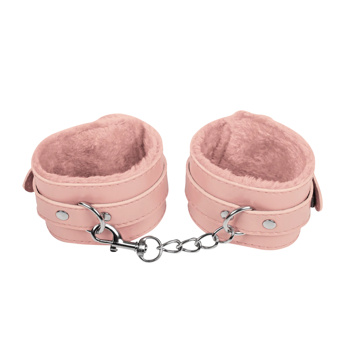 Menottes en Fourrure Roses - TieMeUp