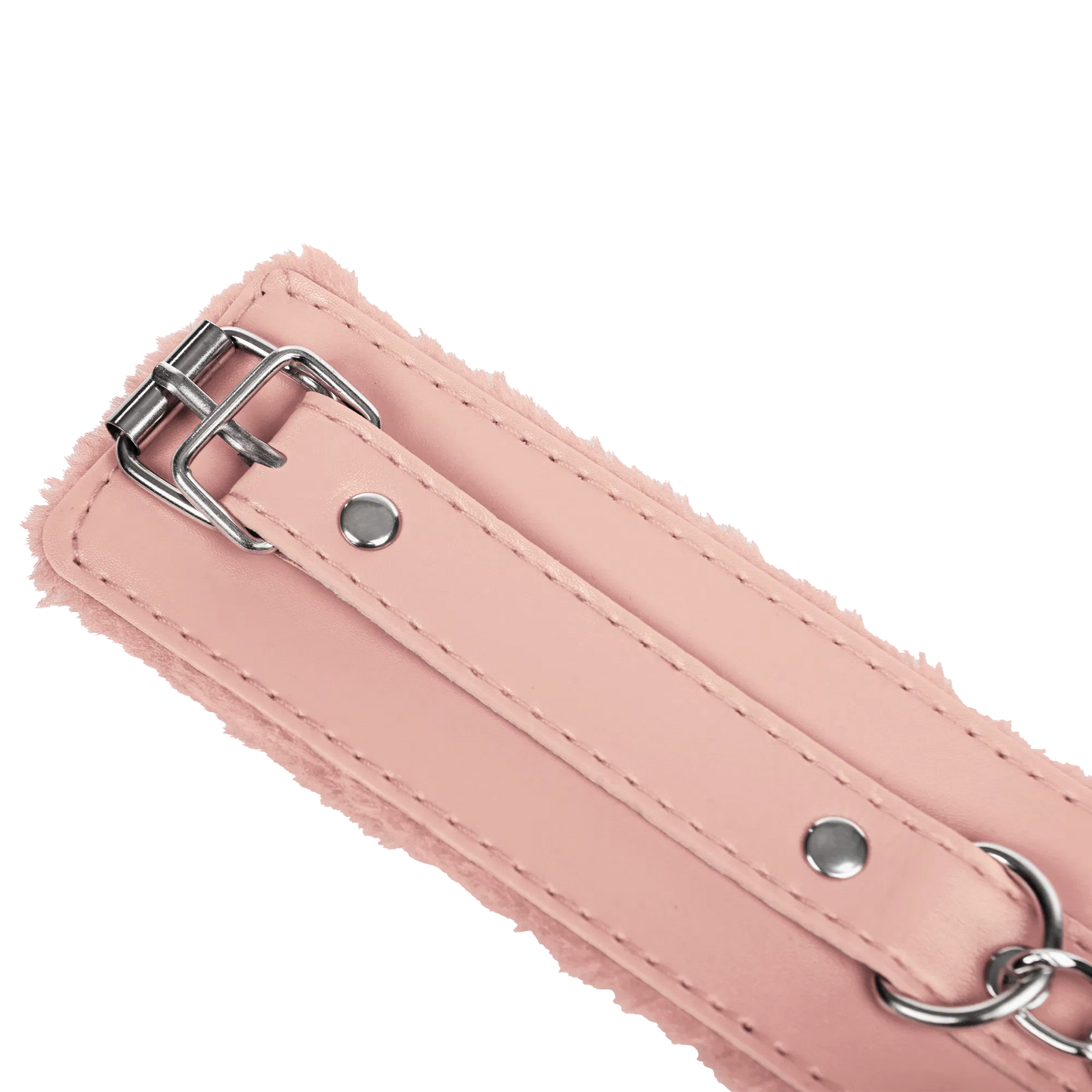 Menottes en Fourrure Roses - TieMeUp