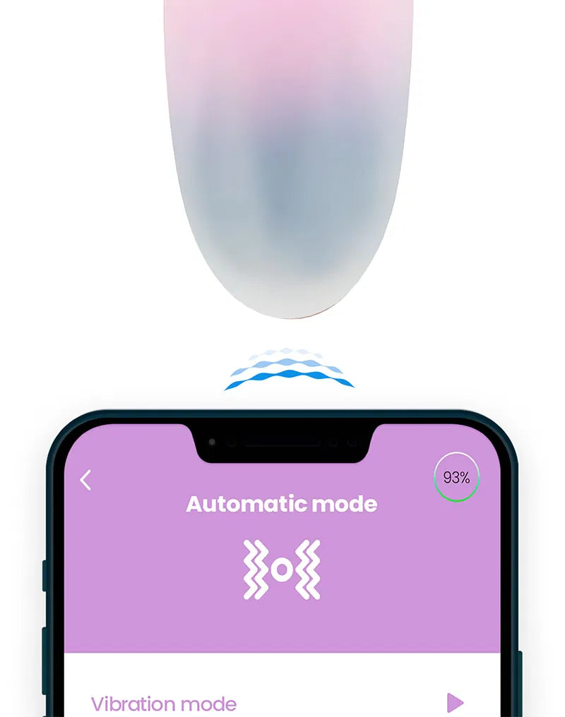 Œuf Vibrant avec Application Rose / Bleu – Intoyou