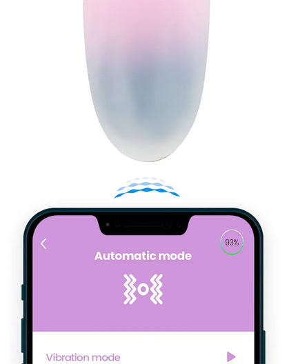 Œuf Vibrant avec Application Rose / Bleu – Intoyou
