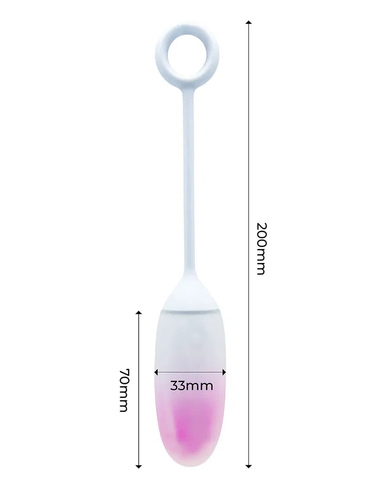 Œuf Vibrant avec Application Bleu / Violet – Intoyou