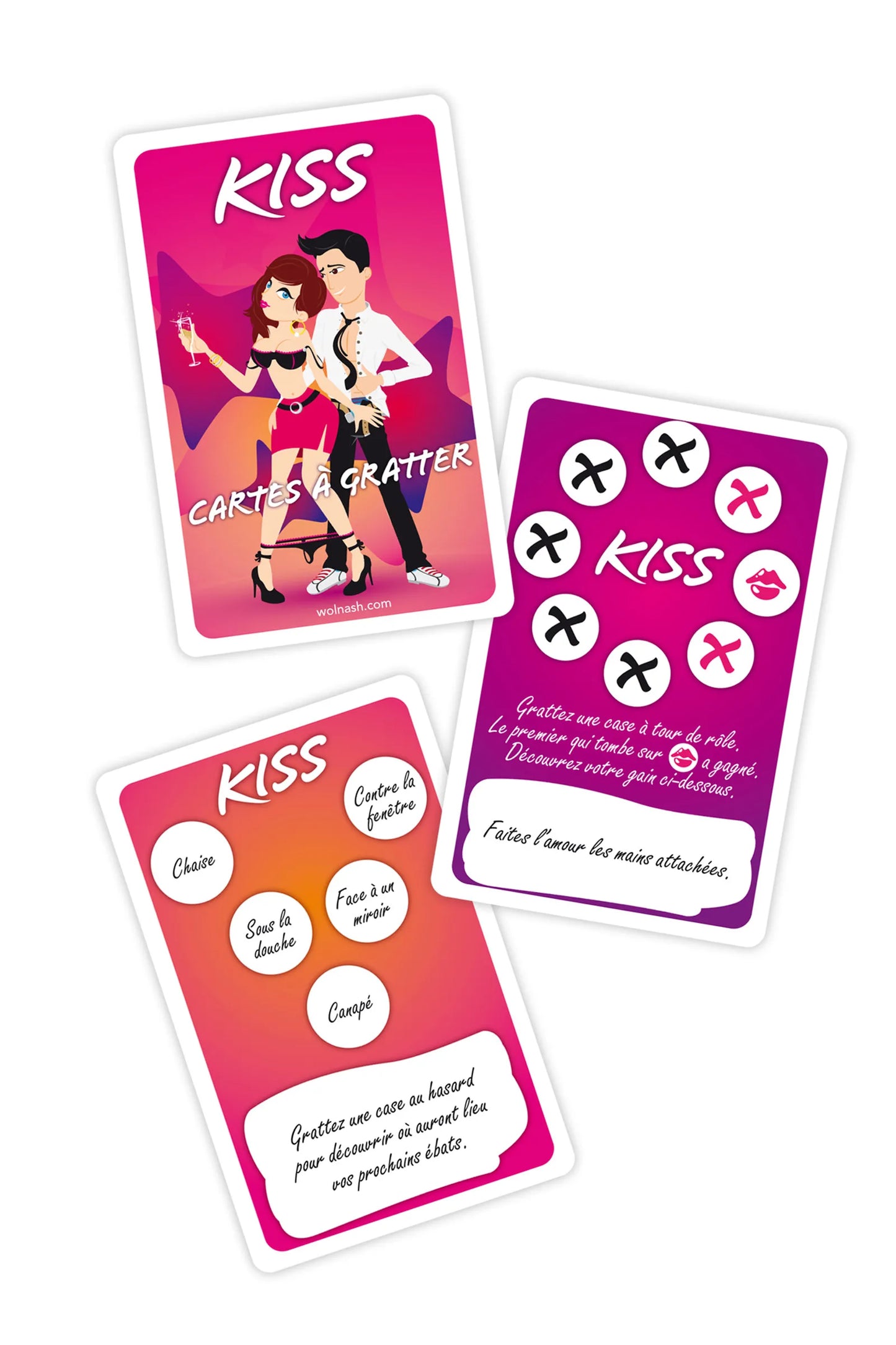 Kiss Cartes à Gratter - Fun Novelties