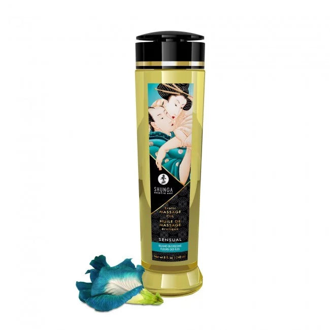 Huile de Massage Fleurs Des Îles – Shunga