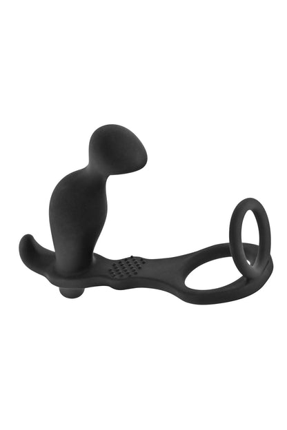 Stimulateur de Prostate Vibrant et Cockring - Blue Junker